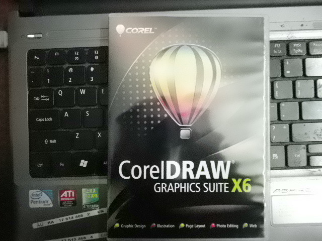 Бесплатная доставка Corel CorelDRAW видеокарта люкс X6 английский для побед