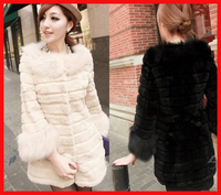 New 2013 sale fashion autumn winter coats fur collar fur sleeve ... New 2013 sale fashion autumn winter coats fur collar fur sleeve ...