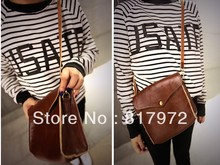 Small coffee cross-body bag New Fashion Woman British Style shoulder bags Free Shipping