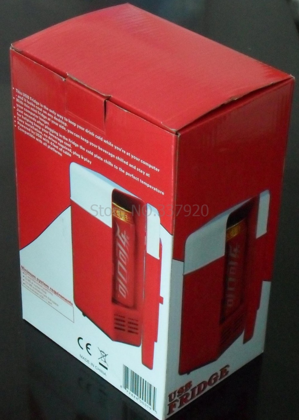 Купить Мини-usb-powered холодильник кулер для напитков пить банки в ...