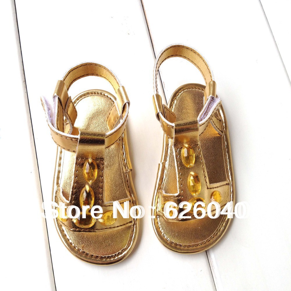 PU Baby Girls Roman Sandals Infant Princess Soft Sole Crib Shoes ...
