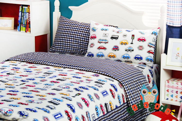 Cars bedding queen size/kids bed/bed cover set/sheets for bed/boys ...