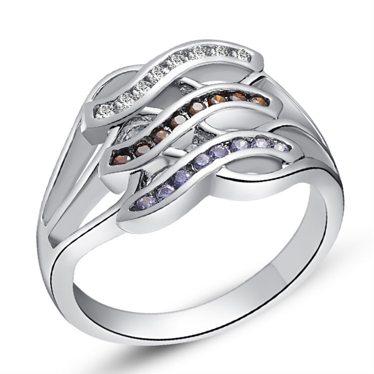 Compare white gold ring settings without stones