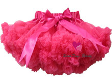 Colorful baby kids girls chiffon fluffy pettiskirts summer skirts dance wear Children party costume 12 color