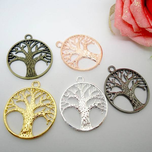 Good Quanlity Wholesale Fashion Jewelry Charm Tree Pendant For Jewelry ...