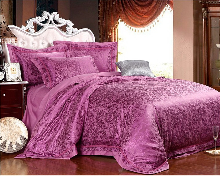 women bedding imitated silk cotton bed sheet sets/duvet cover/ bedding ...