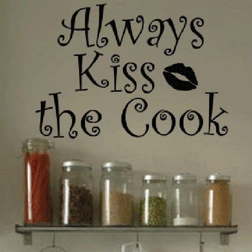 tapetensticker vinyl art sticker quote süÃe küche Kuss kochen Wand ... tapetensticker vinyl art sticker quote süÃe küche Kuss kochen Wand ...