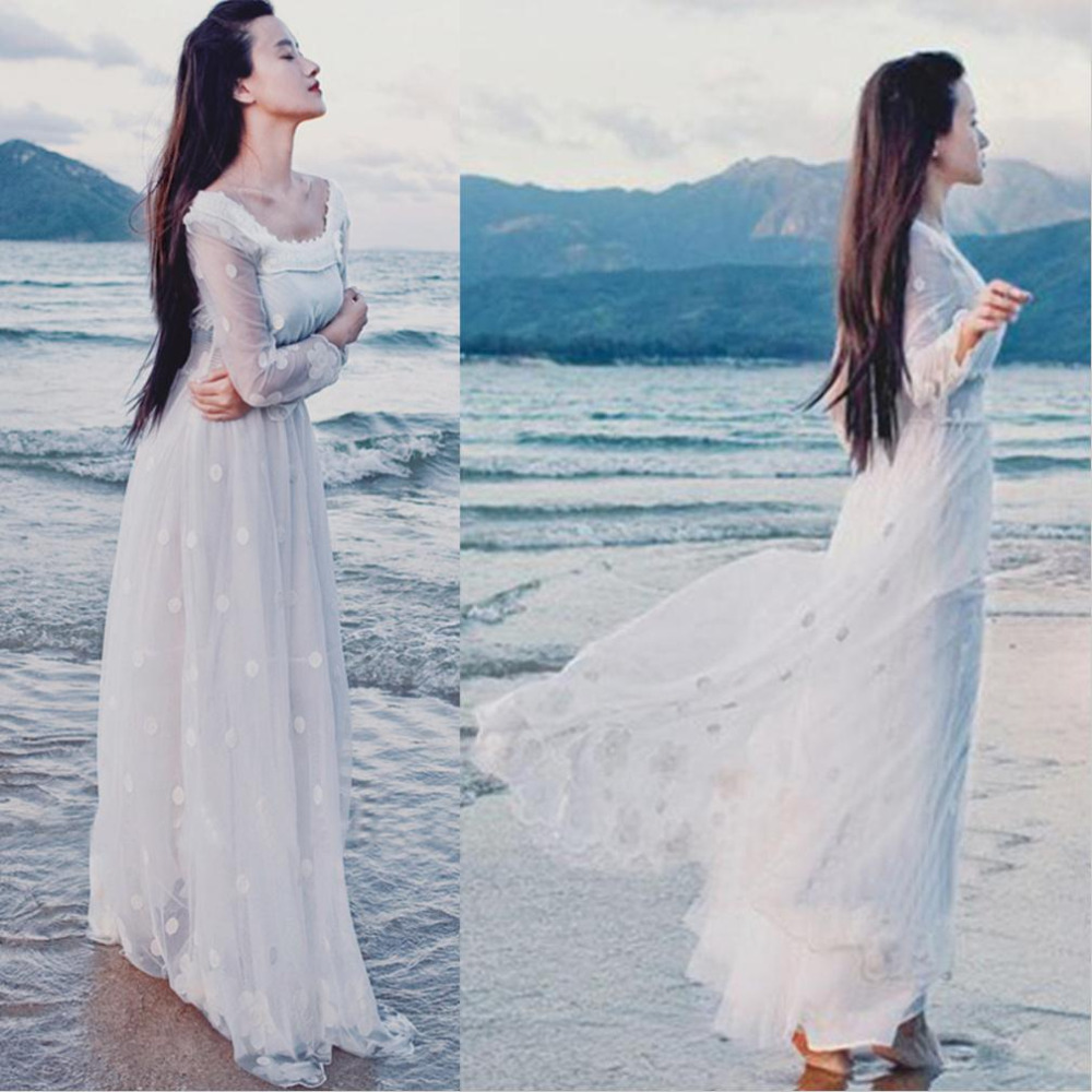 Where to buy cute maxi dresses long sleeve