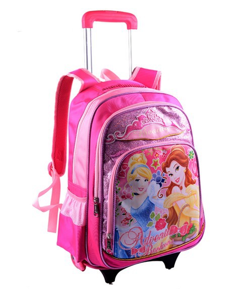 school bags for girls with wheels Promotion