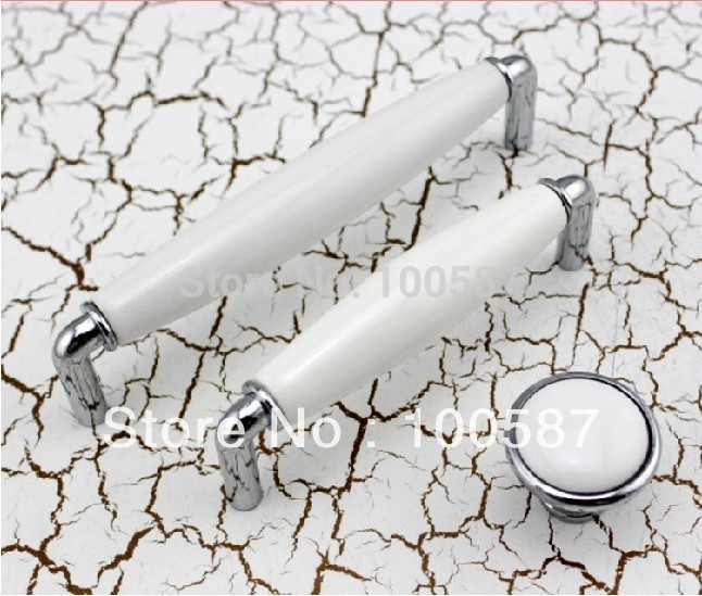 Купить белый контракт сельских керамические ручки шкафчике ящик груди ...