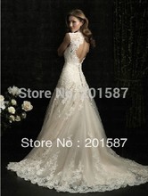 Lace Princess Bride, Europe trailing fishtail wedding halter wedding dress 2013 latest