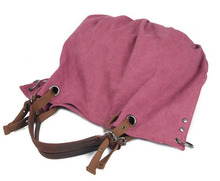 The new canvas bag portable inclined shoulder bag one shoulder fashion female package