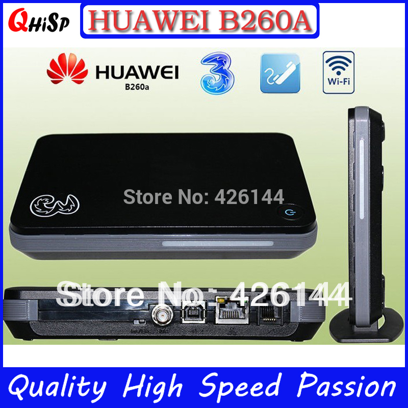 Huawei B260a unlocked 3G Wireless WIFI HSDPA 7.2Mbps 3G band: 900/2100Mhz