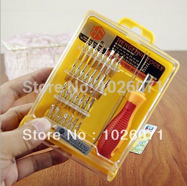 32 in 1 set Micro Pocket Precision Screw Driver Kit Screwdriver cell phone tool
