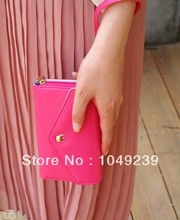 Wholesale Women s Multi Propose envelope clutch Wallet Purse For Galaxy S2 S3 Iphone 4 4S