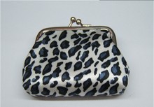 Free shipping the new fashion trend in female personality leopard zero purse key package miniature handbags