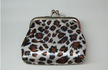 Free shipping the new fashion trend in female personality leopard zero purse key package miniature handbags