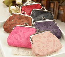 Free shipping the new female personality love pentagon  in the spring of zero purse, key package