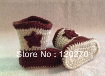 Baby Boy Crochet Boots