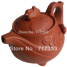 Yixing Large Size Mandarin Duck Teapot Kungfu Tea Set Zisha Purple Clay Tea Pot