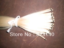 10 Hanks High Quality Mongolia Stallion White Violin Bow hair 6 grams hank 32 inches