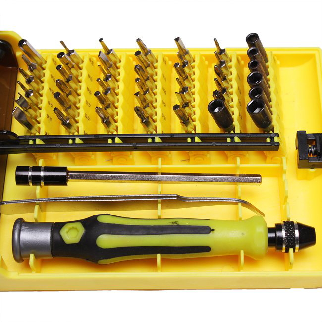 45 in 1 Multi function Repair Torx Screwdrivers Kit Set Electronic Magnetic Screwdriver Cell Phone Tool