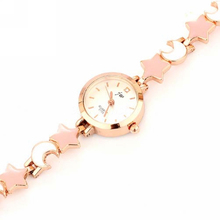2013 Fashion Lady Jewelry Multicolor Cute Rose Golden Bracelet Table Quartz Watch