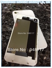 Mobile Phone Parts For Iphone 4 Battery Door Case In White Color