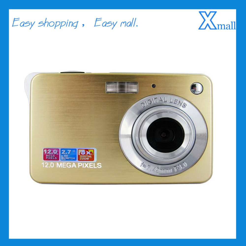 Free shipping Winait s MAX 12 0 Mega pixels digital camera with 2 7 TFT 5
