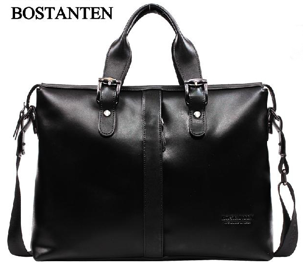 2014 New P.kuone Men Bag Brand Handbag Genuine Leather Bags Cowhide