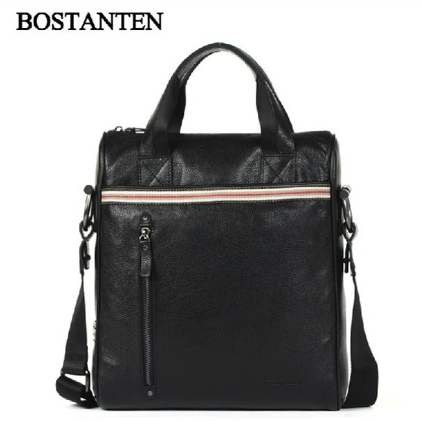 2014 New P.kuone Men Bag Brand Handbag Genuine Leather Bags Cowhide