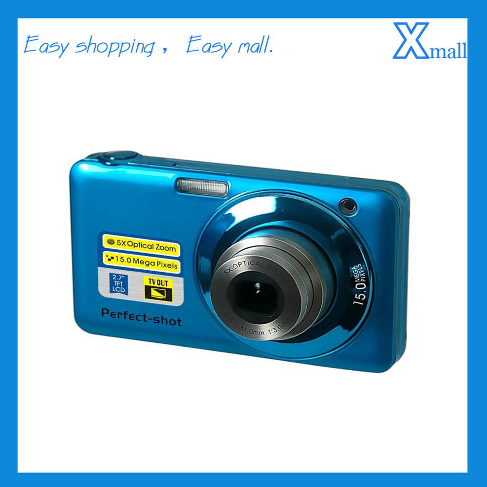 Free shipping Winait s 15 MP MAX 2 7 TFT LCD Digital Camera with 5X optical