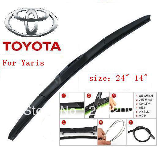 what size windshield wipers for 2011 toyota camry #5