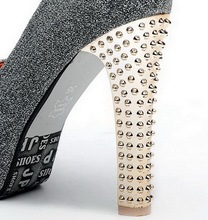 Wholesale NEW SEXY WOMENS GLITTERY CONCEALED PLATFORM THICK WITH HIGH HEELS SHOES 922