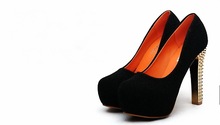 Wholesale NEW SEXY WOMENS GLITTERY CONCEALED PLATFORM THICK WITH HIGH HEELS SHOES 922