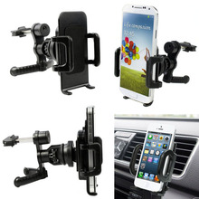New Arrival  360 Car Air Vent Mount Cradle Holder Stand For Mobile Smart Cell Phone GPS Free shipping &wholesale