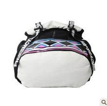 Large capacity travel bag school bag for high school students 15 laptop bag canvas bag preppy