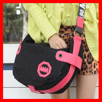 Messenger bag shoulder bag casual college students school canvas bags messenger bag female