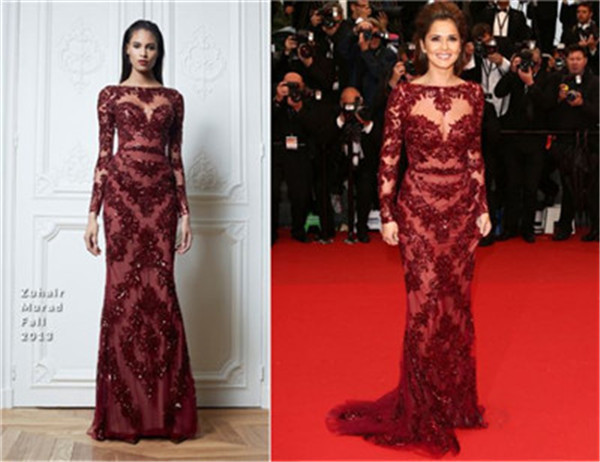 ... Celebrity-Evening-Dresses-Mermaid-Celebrity-Red-Carpet-Dress-Vestidos