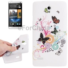 High Quality TPU Protective Case for HTC Desire 700 Butterfly Pattern Case Cover For HTC, Mobile Phone Accessories One Direction