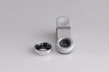 2014 New Universal 3 in 1 Clip On Fish Eye Wide Angle Macro Lens Camera For