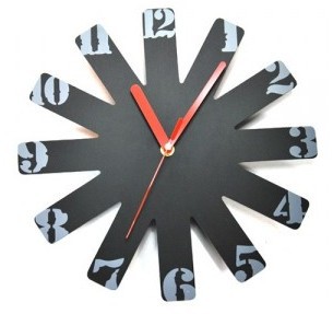 Fashion simple digital wall clock ferris wheel(China (Mainland