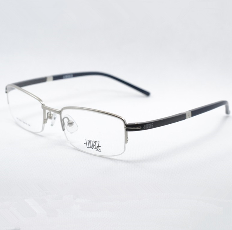 Designer Mens Rimless Eyeglasses Gallo