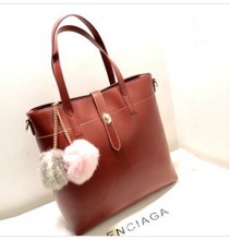 Free shipping 2014 women messenger bags Cowhide leather handbag High quality shoulder bags Big louis bag  neverfull Bag totes