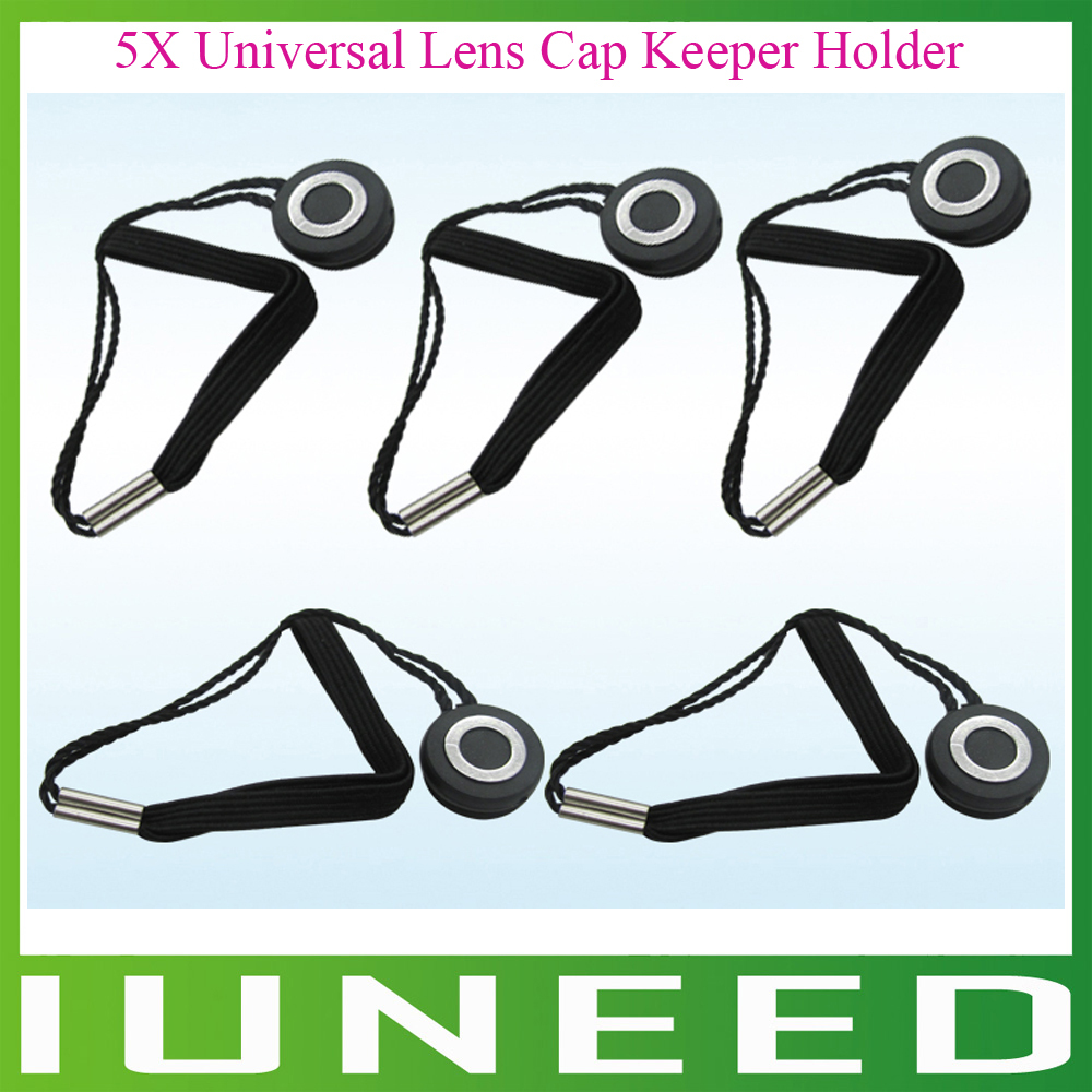 01C291b 100 Brand new 5X Universal Lens Cap Keeper Holder Preventing Loss For Canon XT XTI