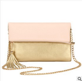 Free shipping 2014 envelope lady clutches small bags women leather handbags shouldr bags women bags messenger