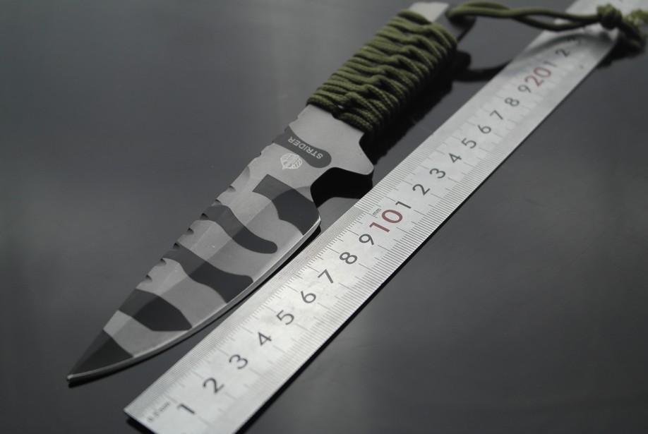 5pcs/lot! камуфляж g10 ручкой oem spyderco c81gpe cpm-s30v стали нож