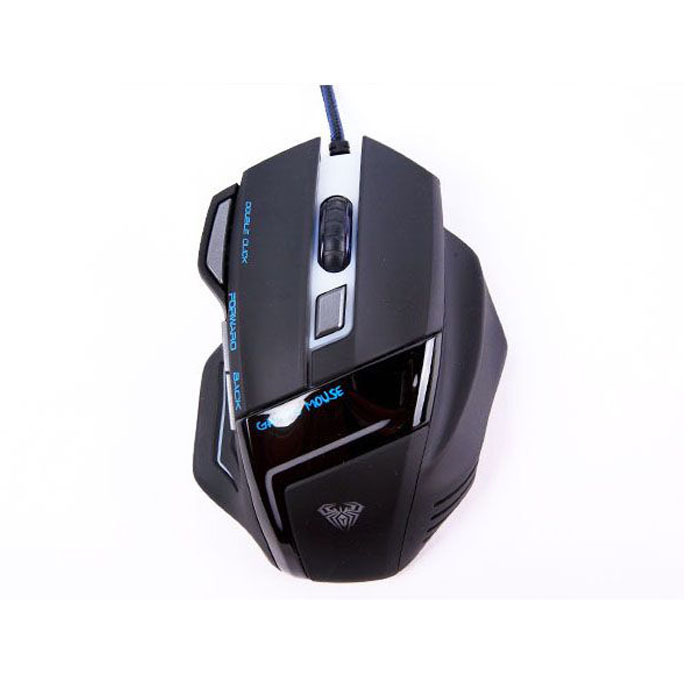 New arrival Ghost Shark Optical 7D Wired USB Gaming Game Mouse Mice Laptop PC Computer New Free Shopping & Wholesales