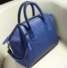 women s handbag fashion knitted handbag messenger bag One shoulder hand inclined shoulder bag