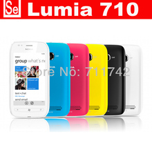 Hot sale Lumia 710 Nokia Lumia 710 Refurbished mobile phone Bluetooth WiFi wholesale Free Shipping
